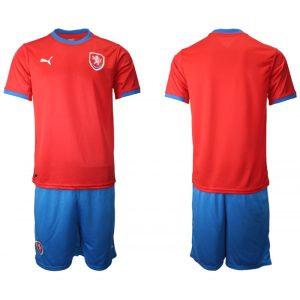 Men's Czech Republic National Team Custom Home  Soccer Jersey Suit