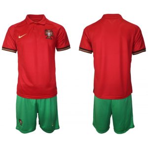 Men's Portugal National Team Custom Home Soccer Jersey Suit